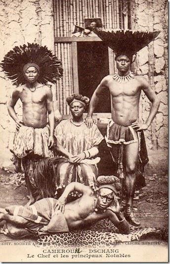 Re di Dschang postcard 1900
