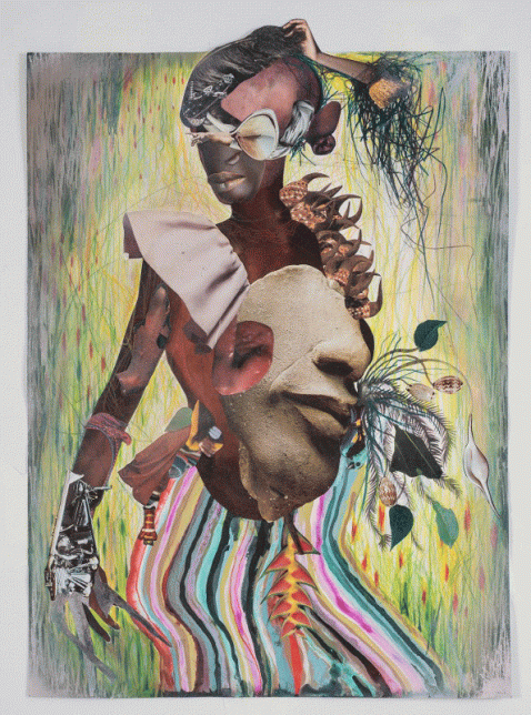 Wangechi--MUTU_Automatic-Hip_-2015_-collage-on-paper_-74,3x58,4-cm