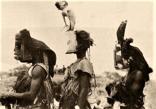 Michel Leiris, Dogon masks, Mali, 1934