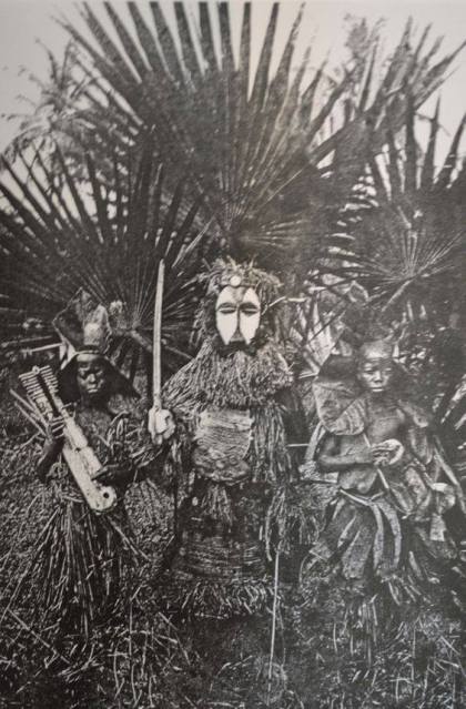 Fang Ngil Mask, Gabon, date and photographer unknown
