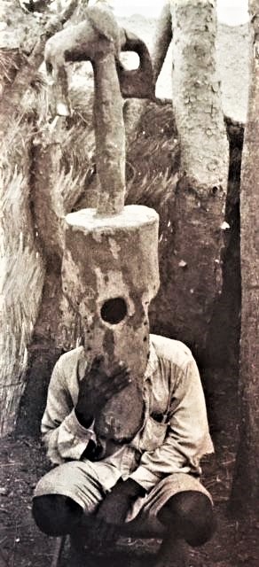 1970 foto Rubin M At Ucla Zinna village